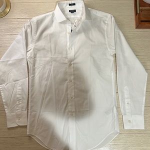 J.CREW White Slim Small Dress Shirt